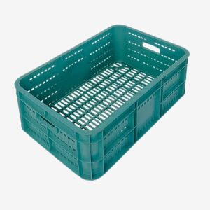 Cajas de plastico grandes para hortalizas verde