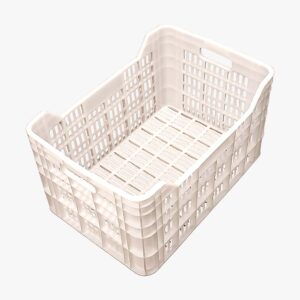 Cajones de plastico para cosecha Atomplast blanco